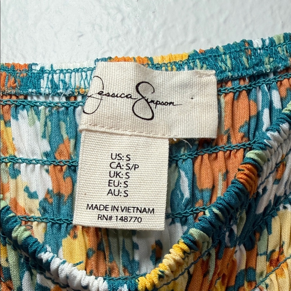 Jessica Simpson Colorful Patterned Dress - Picture 2 of 4